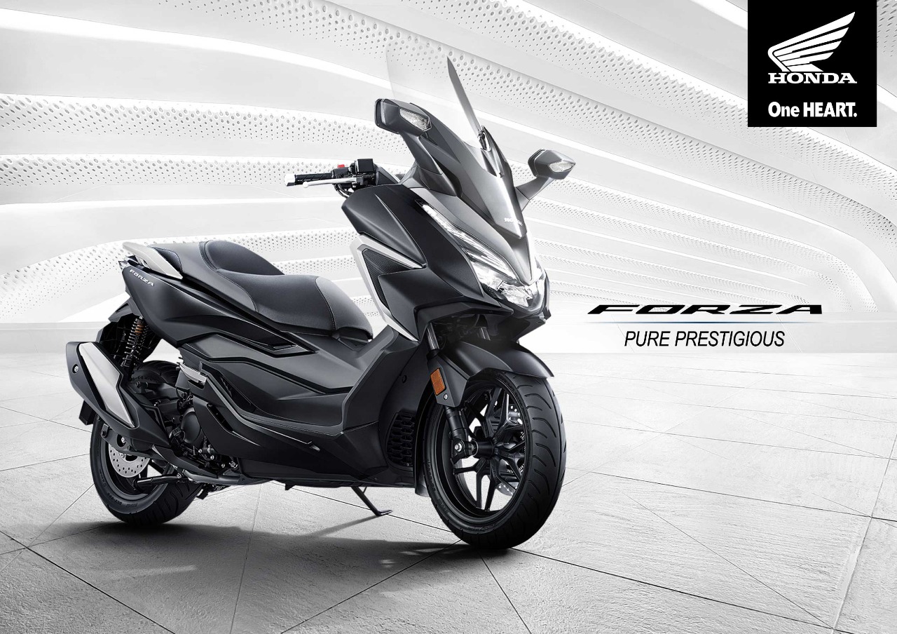 Honda Forza Tampil Semakin Mewah dan Prestisius